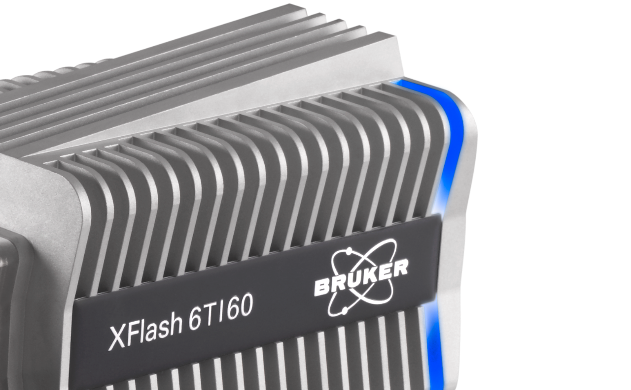XFlash 6 t-60検出器エンドキャップとシャッター