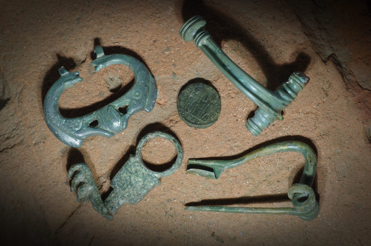 Römischefibeln，Schlüssel和Funde