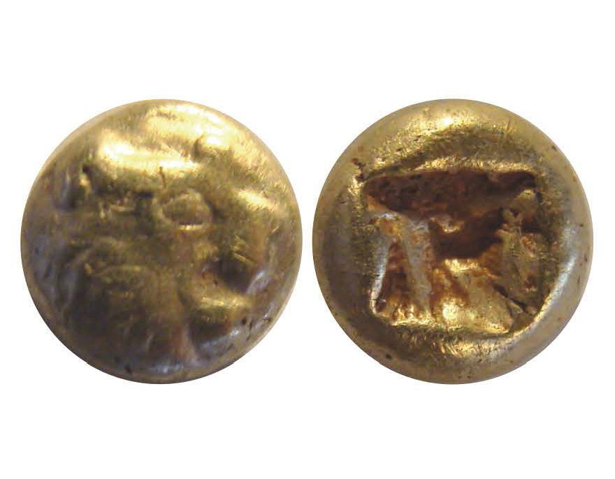 Alyattes Gold Coin（公元前610  -  561年左右）