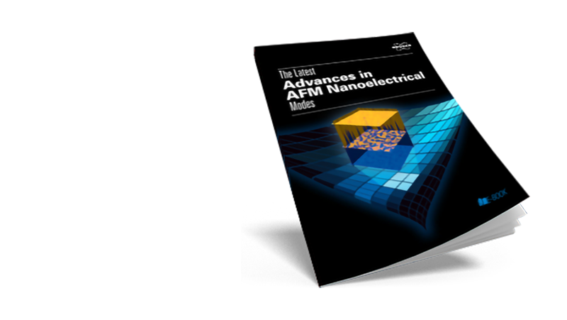 电子书封面的渲染，并用以AFM为基于AFM的纳米电特性测量的工具说明
